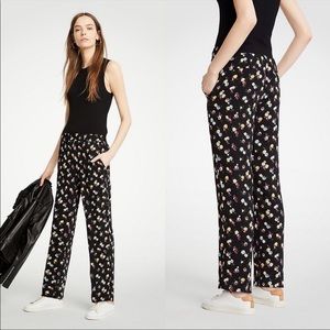 🎉 HOST PICK 🎉 ANN TAYLOR floral black easy pants